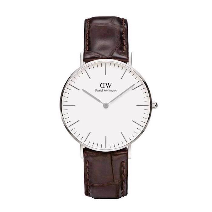 Image of Rustfrit stål Classic York Quartz Dame ur fra Daniel Wellington